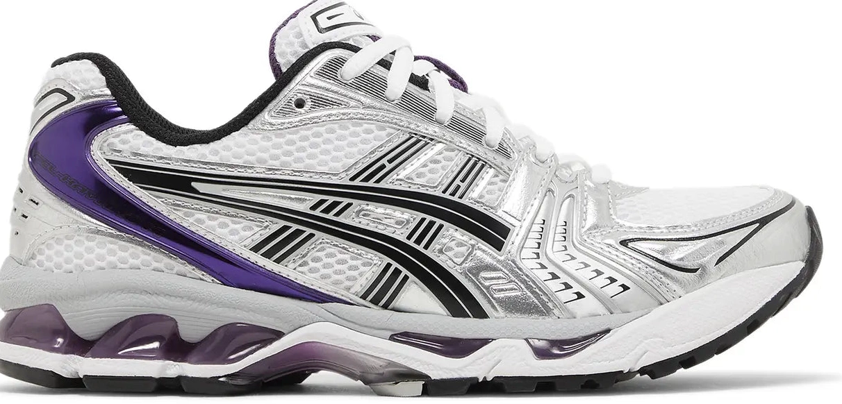 Grape ASICS White W 14 Gel-Kayano Dark 0611